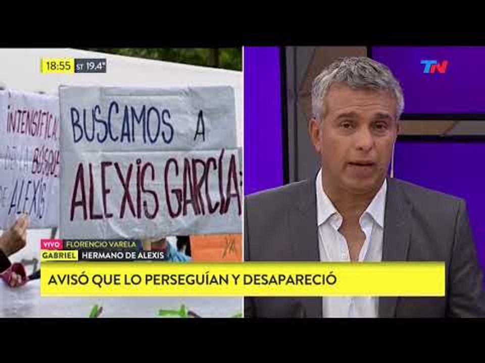 Avisó que lo perseguían y desapareció
