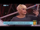 Así pasó Carmen Barbieri por Club 14