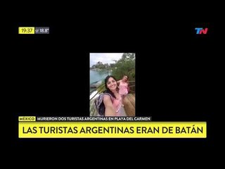 Murieron dos argentinas en Playa del Carmen
