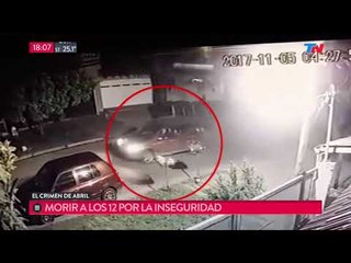 Así fue el robo en el que mataron a abril