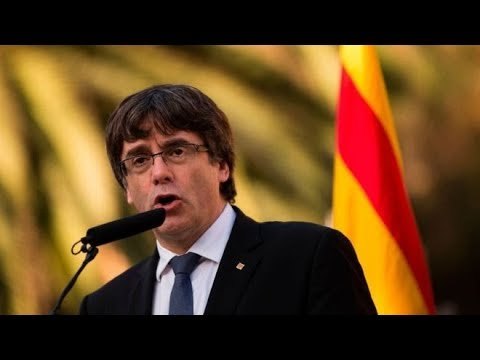 Cataluña reapareció puigdemont tras su exilio