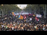 Cataluña: Protestas por la encarcelación de líderes independentistas