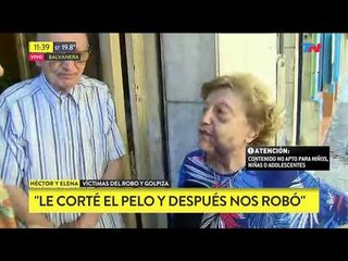 Entran a robar a una peluqería y golpean a jubilados