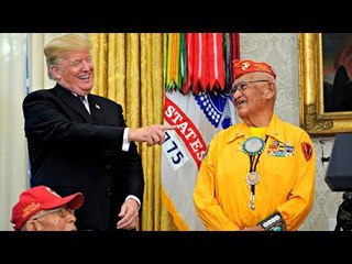 Papelón de Trump con "Pocahontas"