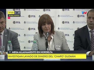 Mega allanamiento en Nordelta: Hablo Bullrich