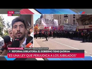 Facundo Moyano: "No vamos a dar quórum"