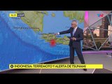 Terremoto de 6.5 en Indonesia y alerta de tsunami