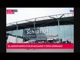 Hombre armado baleado en el aeropuerto de Amsterdam