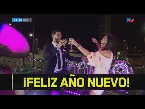 Así recibimos el año en vivo en Todo Noticias