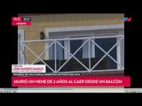 Nene argentino de 3 años murió al caer de un balcón en Punta del Este