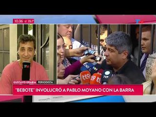 Bebote Álvarez involucró a Pablo Moyano como jefe de la barra brava