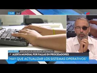 Alerta mundial por fallas en procesadores