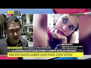 La atropelló un colectivo y murió: Buscan testigos