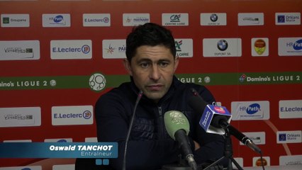 Après Orléans - HAC (1-1), réaction d'Oswald Tanchot