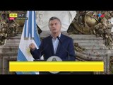 Macri anuncia recorte de cargos y congelamiento de sueldos públicos