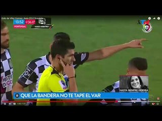 La bandera que le ganó al VAR en el fútbol portugués