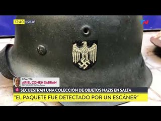 Aparece colección de objetos nazis en Salta