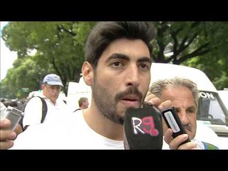 Facundo Moyano sobre la marcha: "Es el dirigente que más convoca