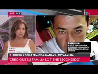 Buscan a doble femicida: Mató a su mujer y a la hija