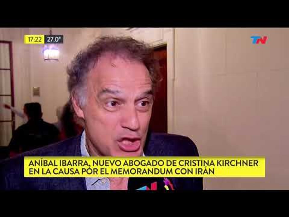 Anibal Ibarra es el nuevo abogado de Cristina Kirchner