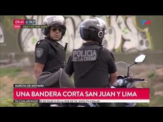 Así arrancaba la marcha de Moyano