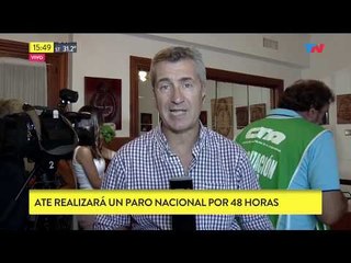 ATE anuncio paro nacional 5 y 6 de marzo