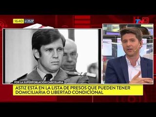 Astiz podría salir de prision por superpoblación