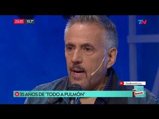 Alejandro Lerner festejó los 35 años de "Todo a Pulmón" junto a los Leuco