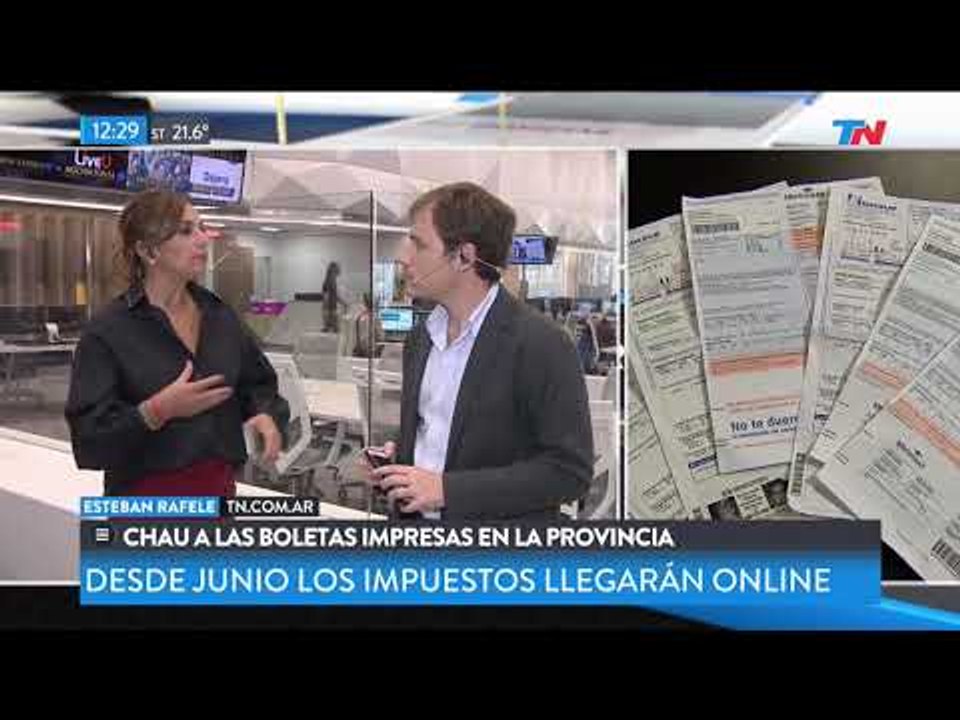 En Junio se terminan las boletas impresas