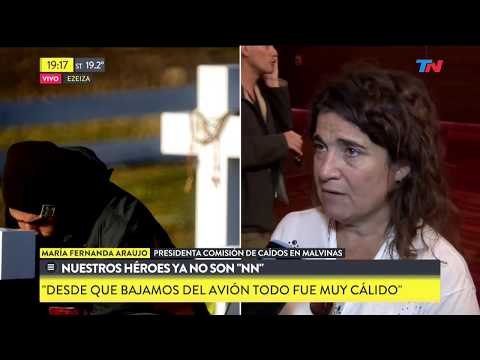 Comisión de caídos en Malvinas: Nuestros héroes ya no son NN