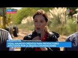 Vidal anunció créditos para los afectados por sequía e inundaciones