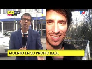 Apareció muerto en el baúl de su auto