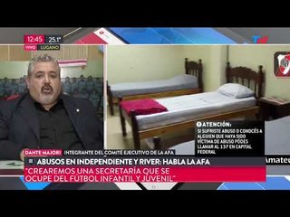 Abusos en River e Independiente: Habló la AFA