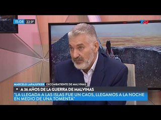 El testimonio de Marcelo Lapajufker, excombatiente de Malvinas