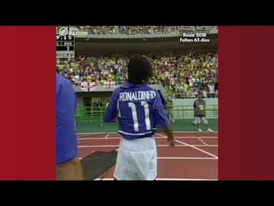 Momento Mundialista: El histórico golazo de Ronaldinho ante Inglaterra
