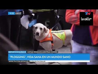 Con bienestar: Plogging, vida sana en mundo sano