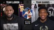 Giannis Calls Out LeBron For Tampering During All-Star Draft For Choosing AD & All Top Free Agents!