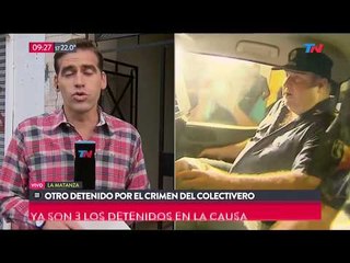 Crimen del colectivero: Un nuevo detenido