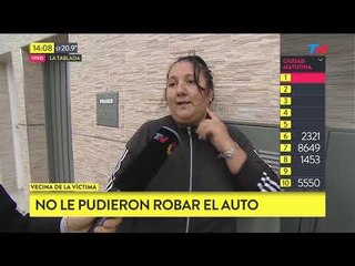 Quisieron robarle el auto y le dispararon 6 veces