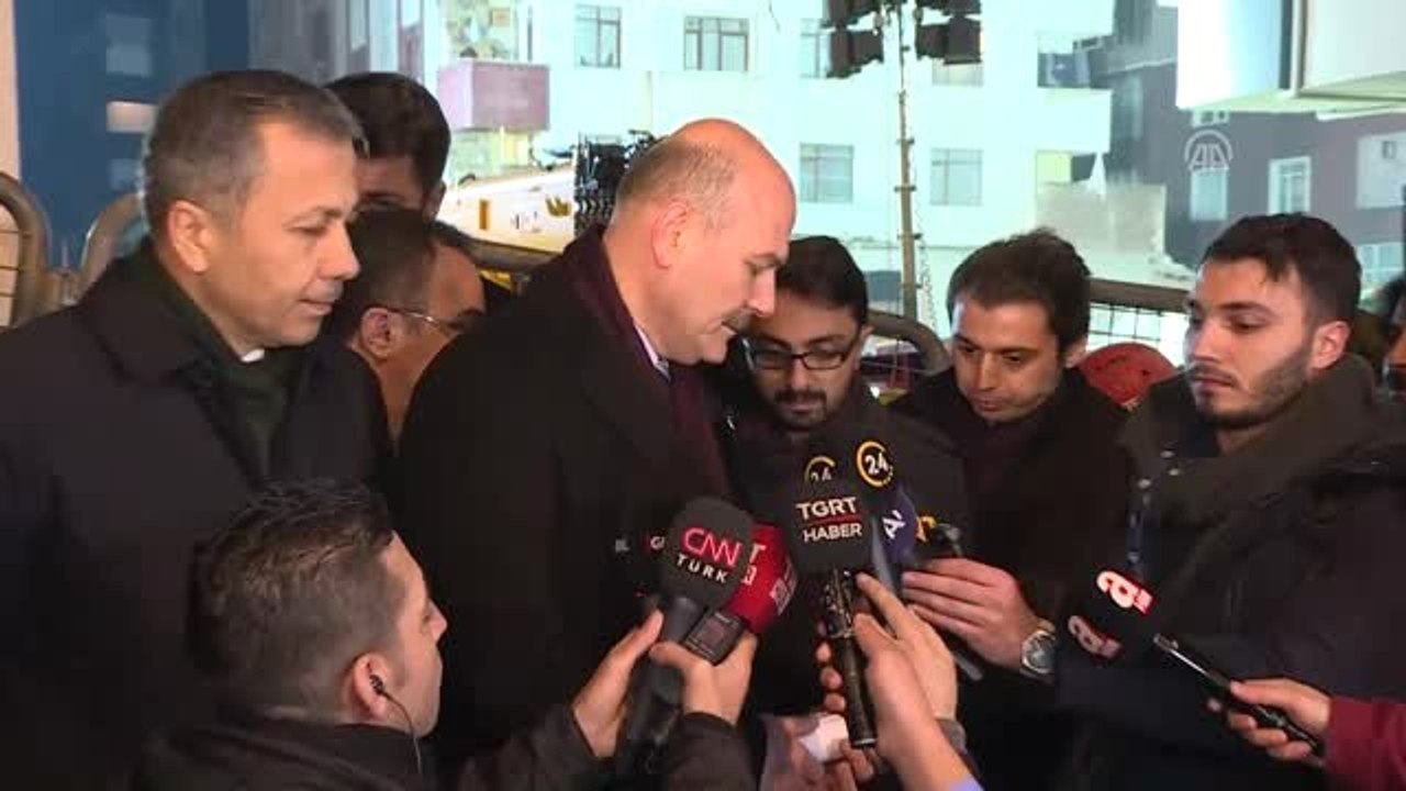 İçişleri Bakanı Soylu, Çöken Binada Yaşamını Yitirenlerin Sayısının 16'ya Yükseldiğini Açıkladı