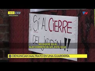Denuncian maltrato jardin de infantes