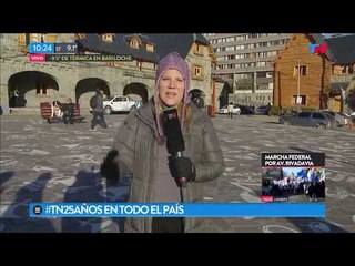 TN 25 años: Dominique Metzger desde Bariloche