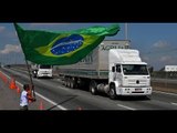 El paro de camiones mas grande de la historia de Brasil