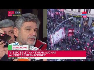 Filmus sobre la media sanción al aborto legal: "Un paso histórico en Argentina"
