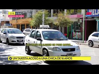 Taxista acosó a una menor y ella grabó el audio