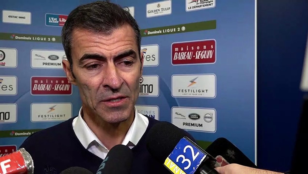 ESTAC 0-1 Paris FC⎥Réaction de Rui Almeida