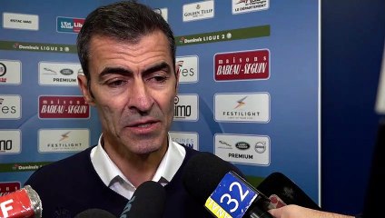 ESTAC 0-1 Paris FC⎥Réaction de Rui Almeida