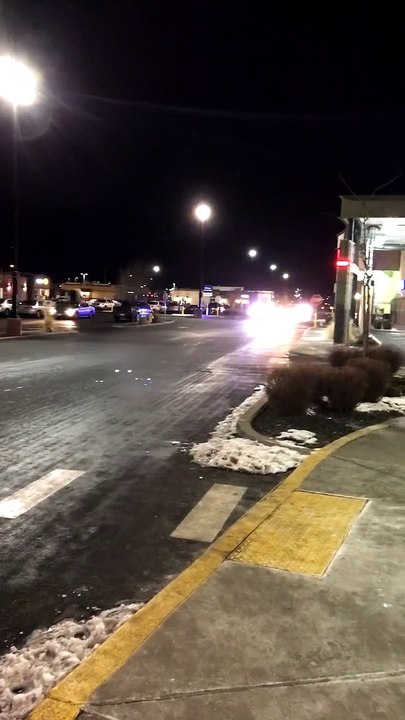 Pursued Person Runs Right By