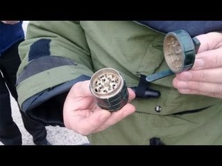 Creyeron que era una granada pero era una picadora de marihuana