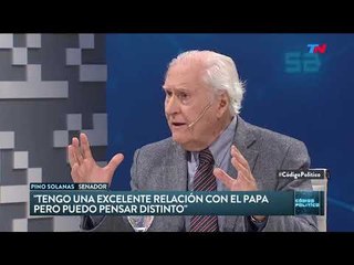 Pino Solanas: "Esta ley no obliga a nadie a abortar"